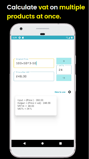 Vat Calculator 2022 Screenshot 2