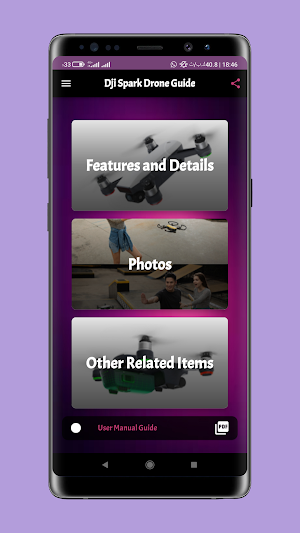 Dji spark drone guide Screenshot 0