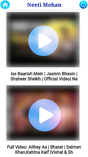Neeti Mohan All Video Songs Screenshot 0