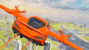 Real Sports Flying Car 3d Screenshot 2