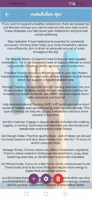 metabolism boosting exercise Screenshot 0