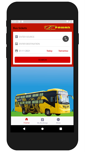 Pawan Travels Screenshot 1