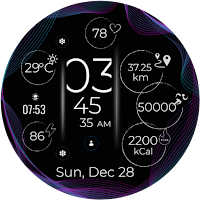 ZRU09 Watch Face for Wear OS