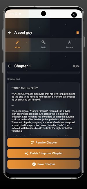 Novel Crafter Screenshot 2