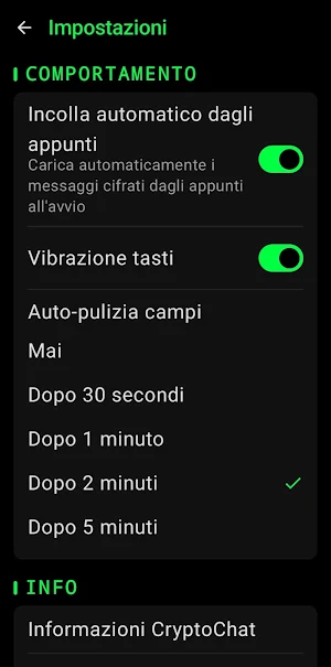 CryptoChat - Secure Messaging Screenshot 3