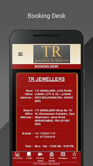 T R Jewellers And Bullions Screenshot 2
