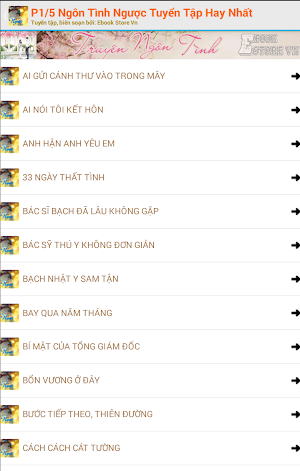 Ngôn Tình Ngược Tuyển Chọn Hay Nhất Phần 1/5 Screenshot 2