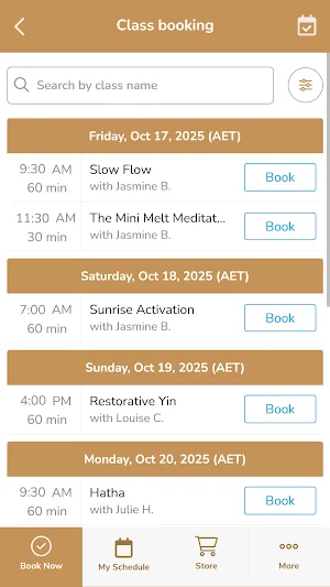 The Recharge Yoga Studio Screenshot 1