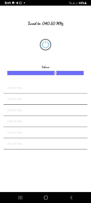 Radio Tune Screenshot 1
