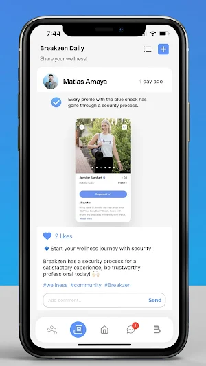 Breakzen - Wellness Coach App Screenshot 2
