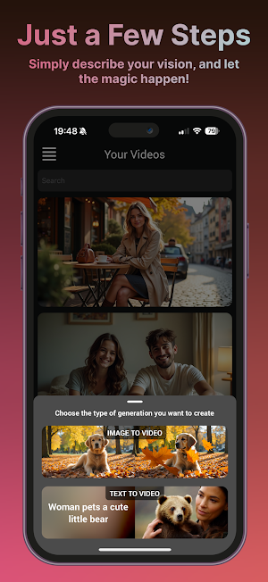 AI Video Generator: PixMotion Screenshot 3