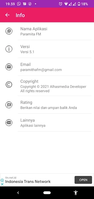 Paramita FM Screenshot 3