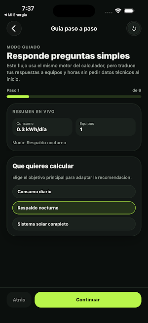 Mi Energia Screenshot 3
