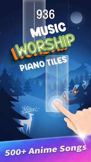 Worship Songs Piano Tiles Screenshot 1