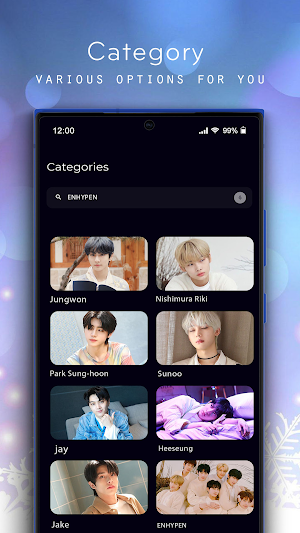 Design Kpop ENHYPEN Wallpaper Screenshot 1