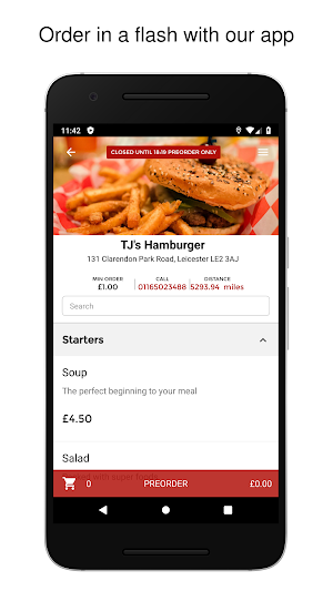 TJ's Hamburger Screenshot 0