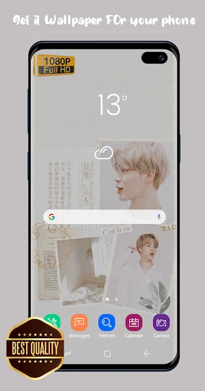 Park Ji-min Wallpaper BTS Screenshot 0