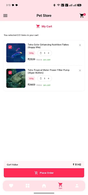 Pet Store Screenshot 1