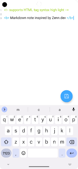 Markdown Note Screenshot 3