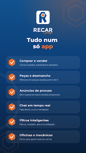 RecarGarage: Peças e Desmanche Screenshot 0