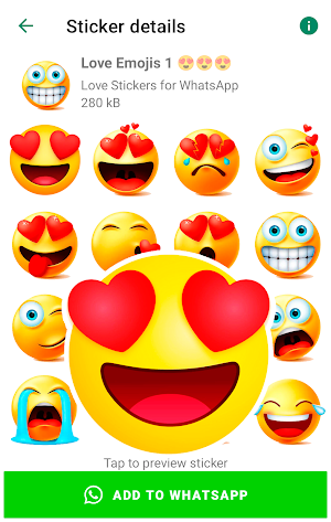 Love Stickers - WASticker Screenshot 1