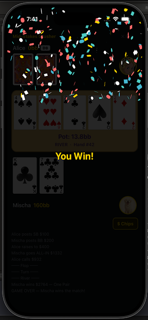 Alice and Friends Learn Poker Screenshot 3