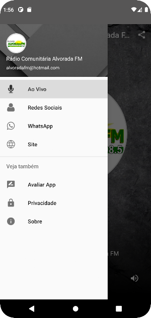 Rádio Comunitária Alvorada FM Screenshot 1
