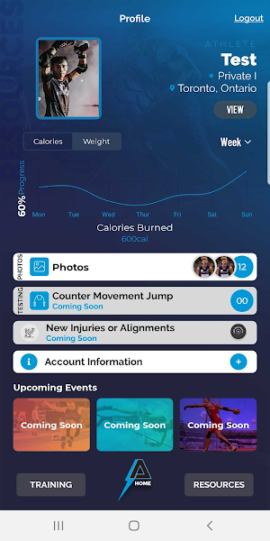 AthletiX Training Systems Screenshot 2