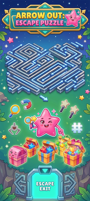 Arrow Out: Escape Puzzle Screenshot 0
