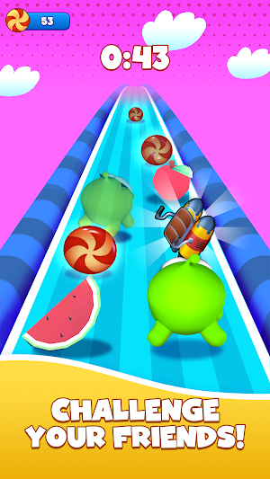 Om Nom Crazy Run Screenshot 1