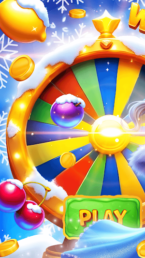 Lucky Wheel: Winter Adventure Screenshot 0