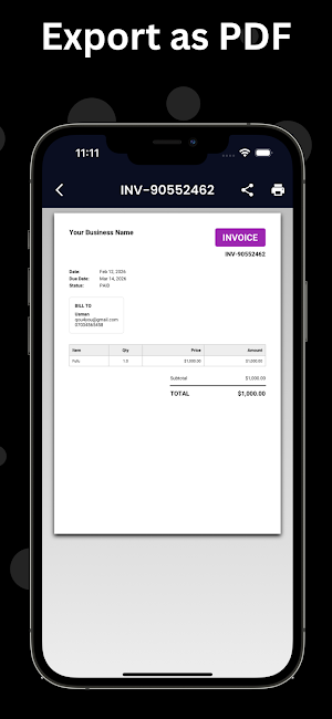 Invoice Maker: Estimate & PDF Screenshot 2