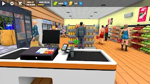 Manage Supermart 3D Simulator Screenshot 3