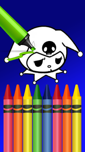 Cute Kuromi Coloring Book Screenshot 1