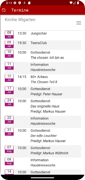 Kirche Wigarten Screenshot 3