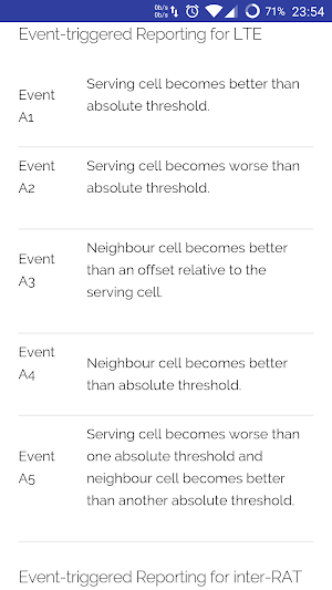 LTE Quick Reference Screenshot 1