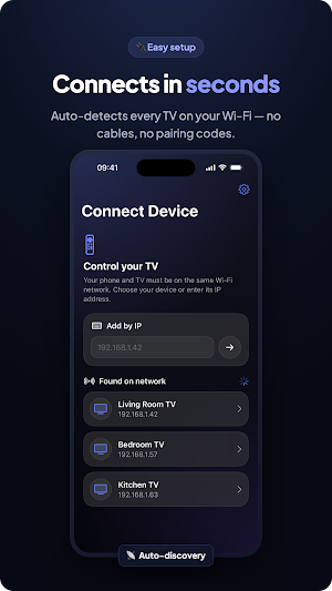 TV Remote Control for Smart TV Screenshot 2