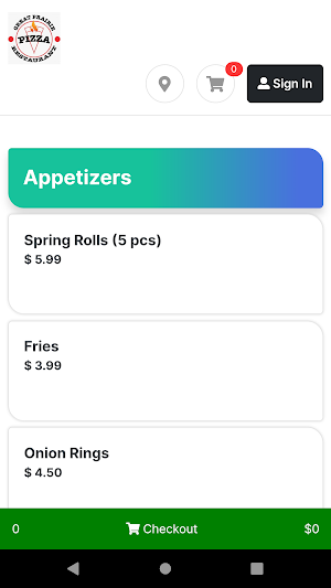 Great Prairie Pizza & Restaurant Screenshot 1