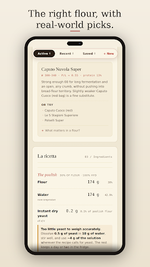 Impasto: Pizza Dough Planner Screenshot 3