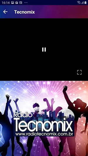 Radio Web Tecnomix Screenshot 2