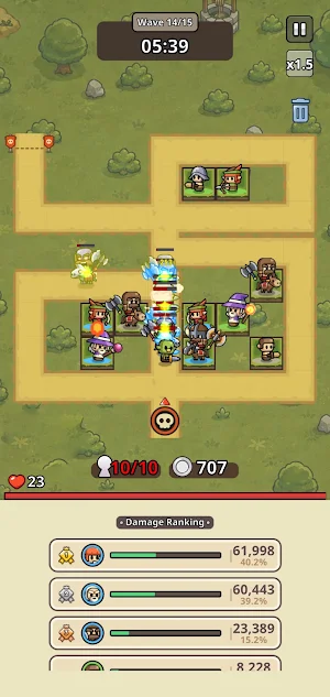 Merge Maze Defense Screenshot 1