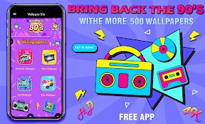 Wallpaper 90s Screenshot 0