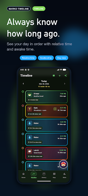Markd Timeline Screenshot 1