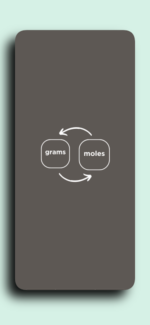 Grams to Moles Calculator Screenshot 0