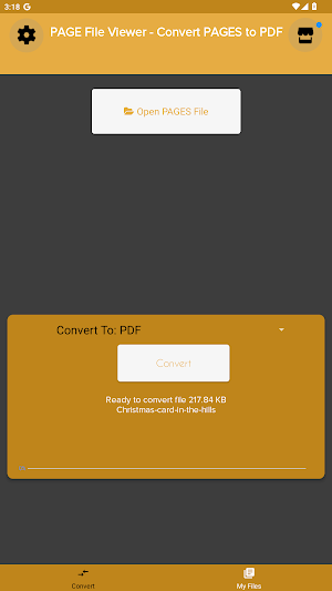 Pages File Reader & to PDF Screenshot 1