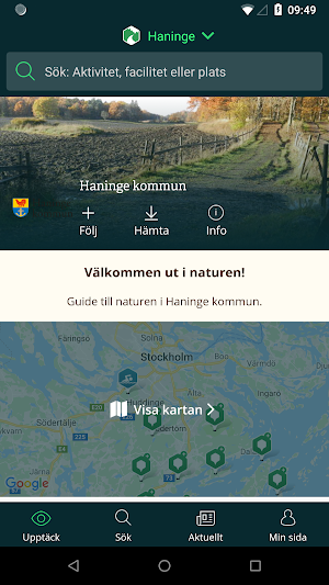 Haninge Naturkarta Screenshot 0