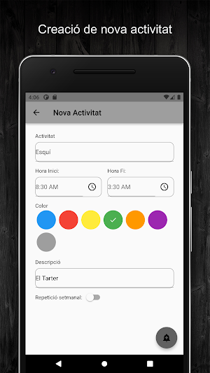 Planificador Screenshot 1