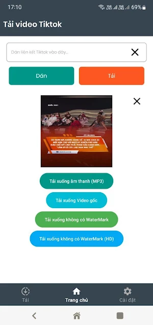 Download video TT no watermark Screenshot 1