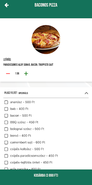 Retro Pizzéria Szeged Screenshot 2