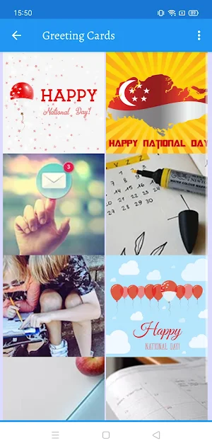 Singapore National Day Wishes Screenshot 2